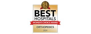 Best Hospitals Women's Choice Award Orthopedics